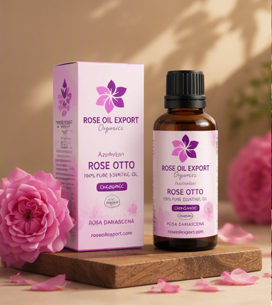 Azerbaijan Rose Essential Oil - Rose Otto - 100% Pure Certified Organic - Image 10